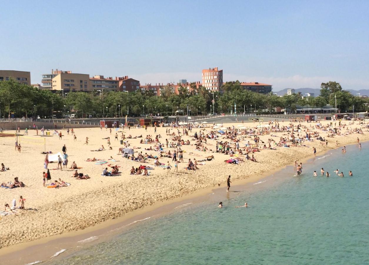 Vila Olimpica Skyline Barcelona Luaran gambar