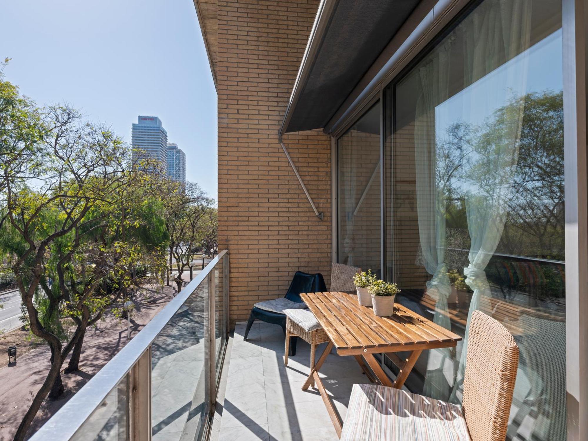 Vila Olimpica Skyline Barcelona Luaran gambar